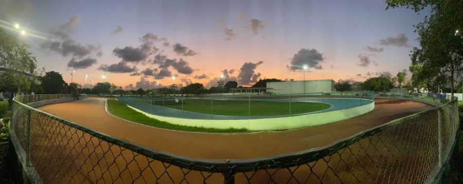 Mejoras en la pista de patinaje de la Unidad Deportiva de Playa del Carmen