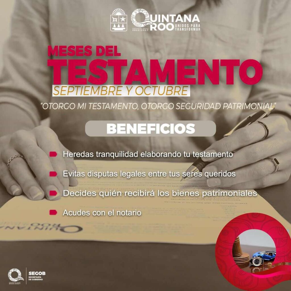Meses del Testamento en Quintana Roo Protegiendo tu Patrimonio 1