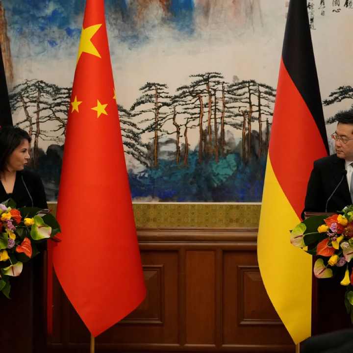 Ministra de Relaciones Exteriores de Alemania Critica a Presidente de China 1 Ministra de Relaciones Exteriores de Alemania Critica a Presidente de China 1