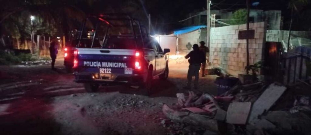 Mujer resulta herida por disparos en la colonia '2 de Octubre' de Tulum