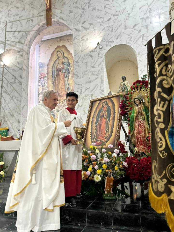 Multitudinaria Conmemoracion a la Virgen de Guadalupe en Cancun y Playa del Carmen 1