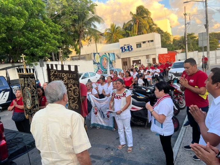 Multitudinaria Conmemoración a la Virgen de Guadalupe en Cancún y Playa del Carmen