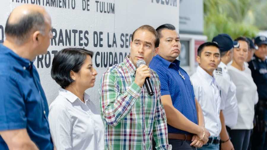 Nuevo equipo de seguridad en Tulum gracias al legado de su ex alcalde