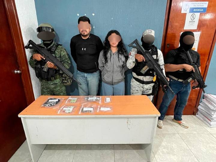 Operación Exitosa: Capturados Aníbal 'N' y su Compañera de Crimen en Lucha contra la Violencia en Alfredo V. Bonfil