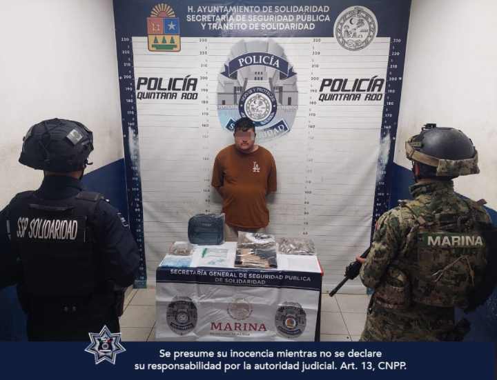 Operación Policial Desmantela Red de Tráfico de Drogas en Playa del Carmen