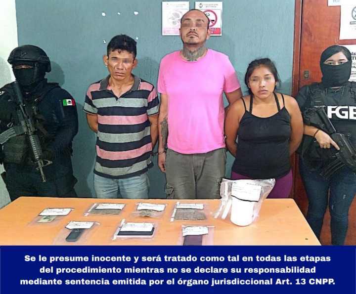 Operación en Cancún: Cinco Narcotraficantes Armados Capturados