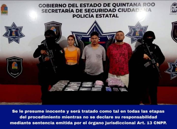 Operativo Policial Desmantela Red de Distribución de Drogas en Cancún