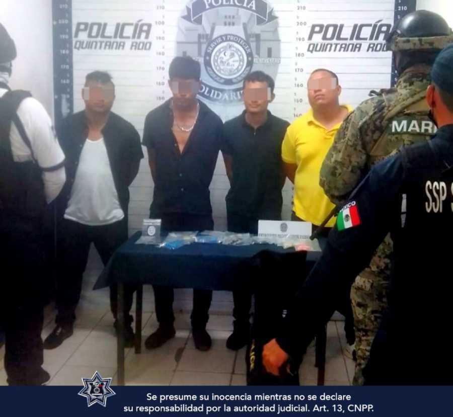 Operativo Antidrogas En Playa Del Carmen Seis Personas Detenidas Con Diferentes Tipos De Drogas