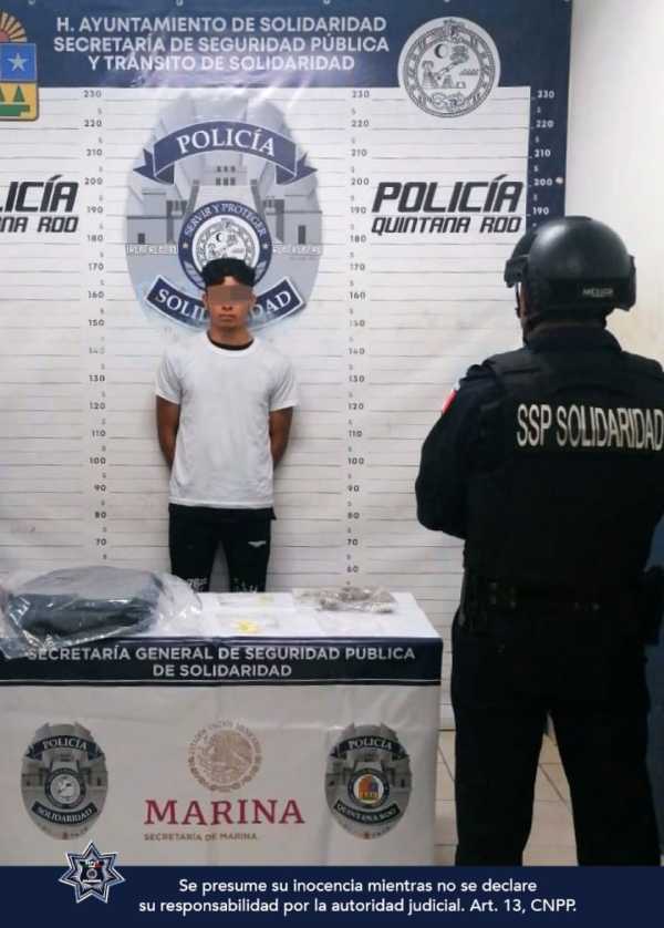 Operativo contra el trafico de drogas en Playa del Carmen termina con tres detenidos 2