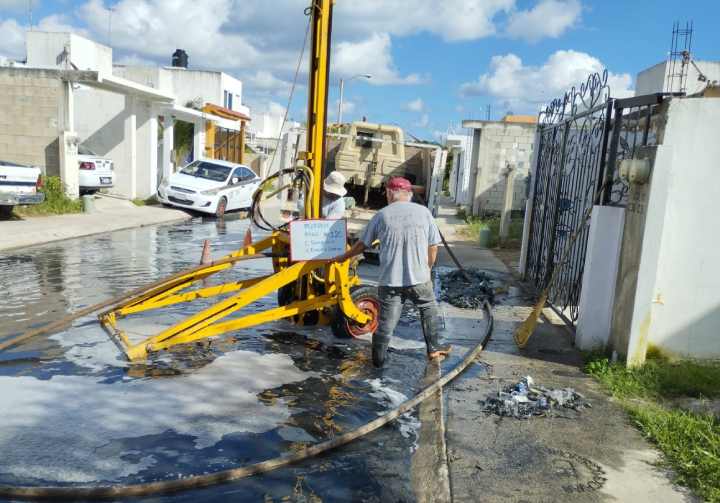 PUERTO MORELOS SE BENEFICIA CON UN PROGRAMA DE INVERSION EN OBRA PUBLICA HISTORICO BLANCA MERARI 2