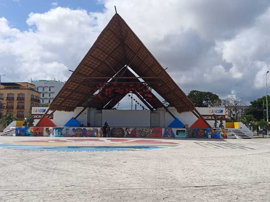 Parque de Las Palapas en Cancún se remodelará y reubicará puestos ambulantes de comida
