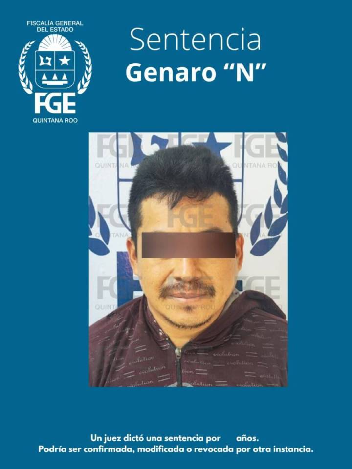 Pastor sentenciado a 50 años por agresión sexual en Cancún