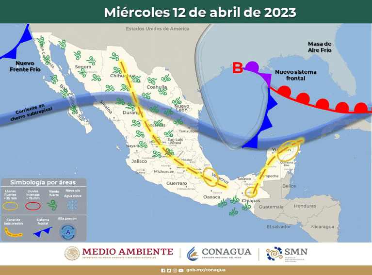 Clima en Quintana Roo: Posibilidad de granizo en algunas regiones