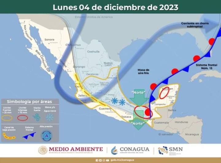 Clima en Quintana Roo: Variabilidad climática con posibles chubascos y lluvias destacadas