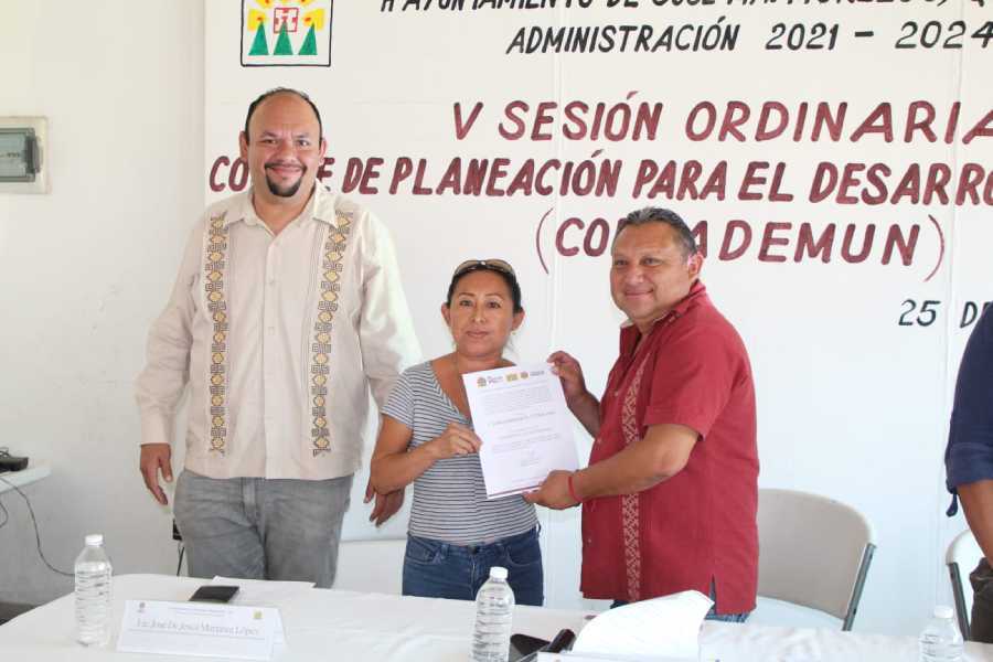 Presidente municipal de José María Morelos ratifica transparencia en el uso de recursos públicos en COPLADEMUN