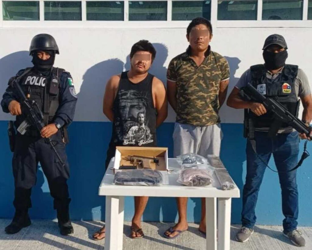 Procesados dos individuos vinculados a secuestro y bajo investigación por doble homicidio en Playa del Carmen