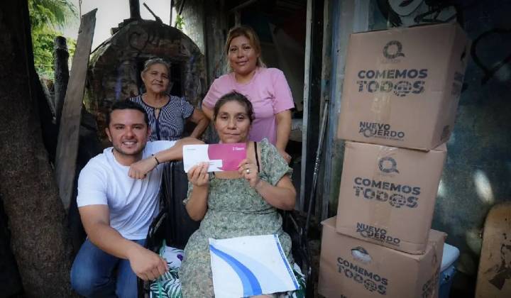 Programa "Comemos Todos" en Quintana Roo Brinda Seguridad Alimentaria