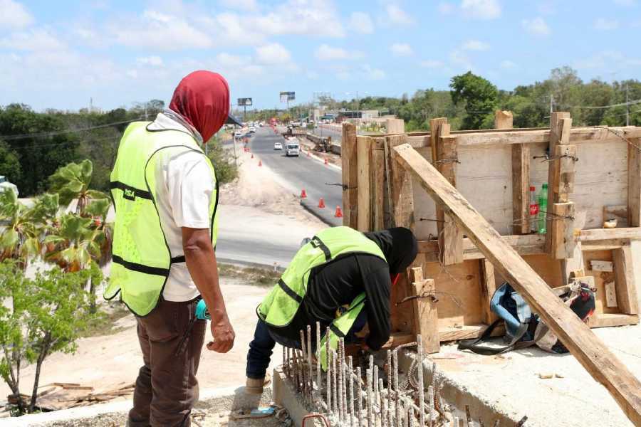 Progreso acelerado en obras del Aeropuerto Internacional de Cancún, según Mara Lezama