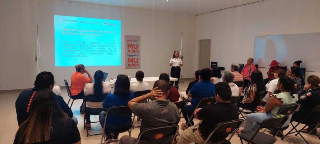 Promoviendo Ambientes Laborales Respetuosos Charla del Instituto Municipal de la Mujer de Puerto Morelos 2