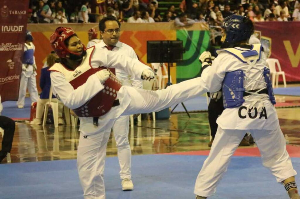 Quintana Roo brilla en taekwondo con una medalla de bronce para cerrar su participación