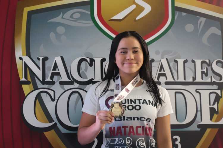 Quintana Roo destaca en su debut en la Natación, logrando cinco medallas 1 Quintana Roo destaca en su debut en la Natacion logrando cinco medallas 1