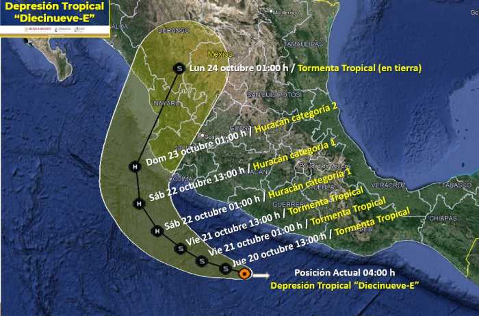 Quintana Roo podría tener lluvias con viento del norte