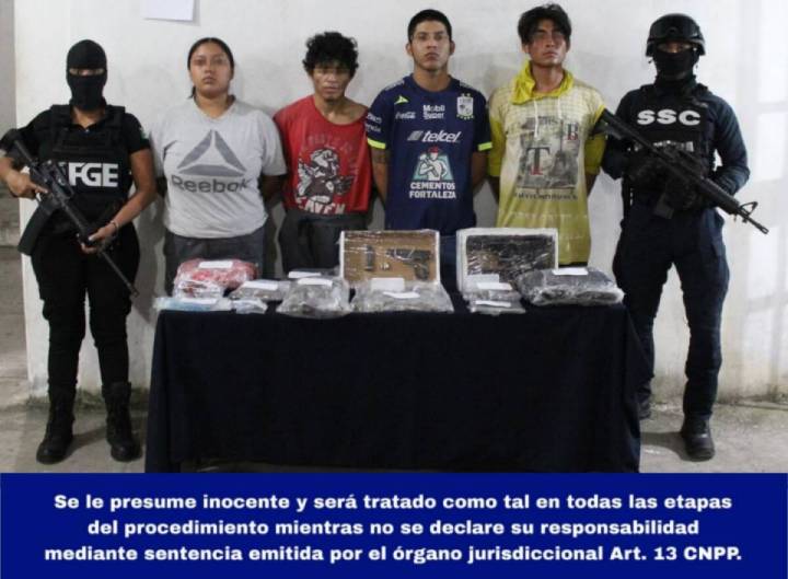 Redada Exitosa: Desarticulación de Banda de Narcotráfico Armado en la Región 227 de Cancún