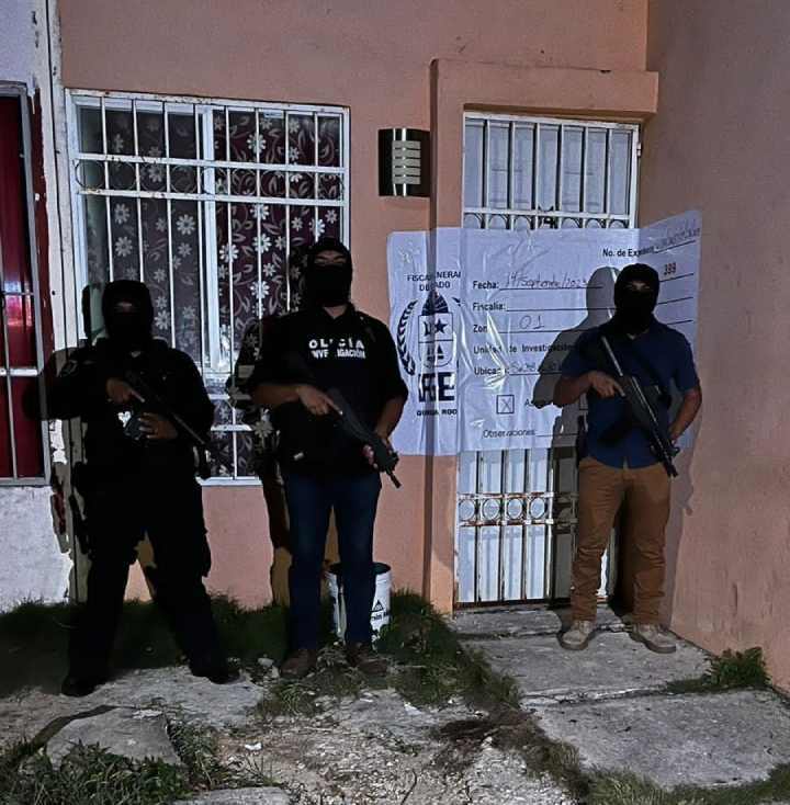 Redadas Exitosas en Cancún: Arrestan a 4 Personas y Confiscan Drogas y Vehículos