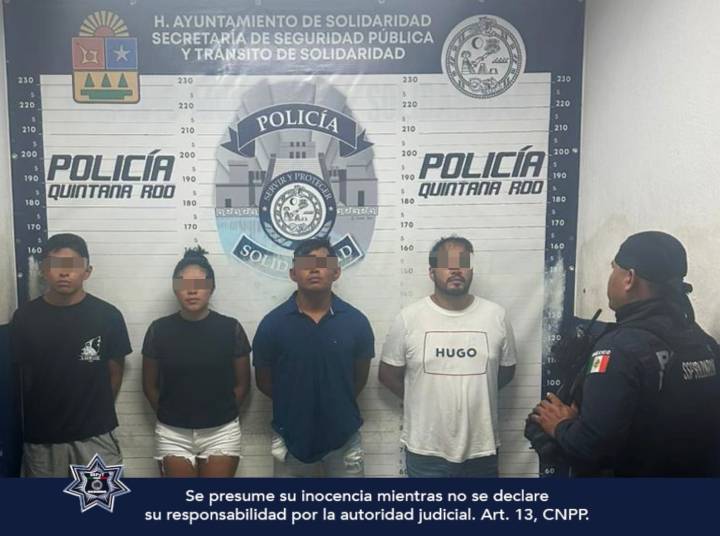 Rescate de 20 Indocumentados y Detención de 4 Personas en Operativo de Playa del Carmen