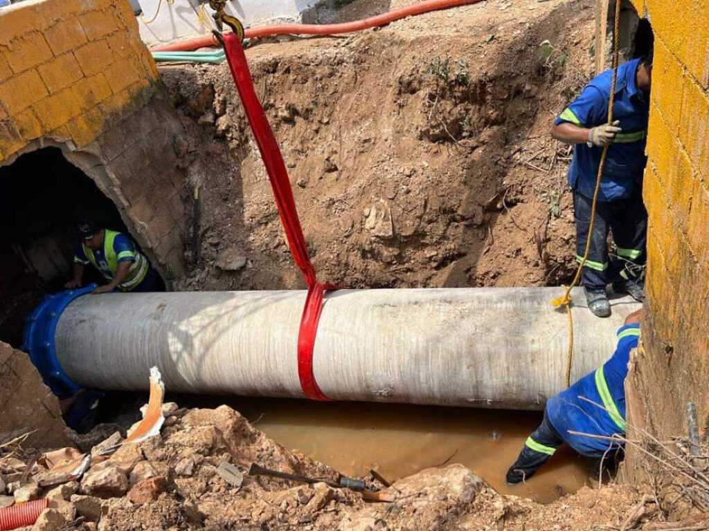 Resuelta la Reaparición de una Fuga de Agua en Playa del Carmen