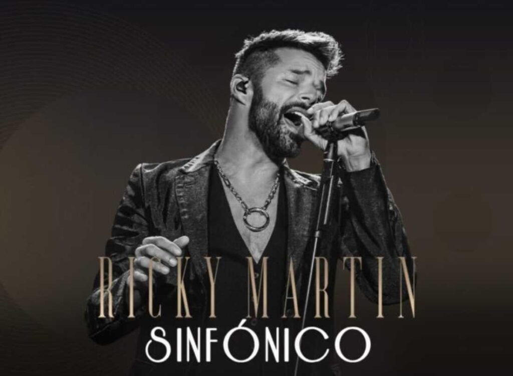 Ricky Martín llevará su extraordinario concierto "Sinfónico" a la encantadora Riviera Maya el 16 de septiembre