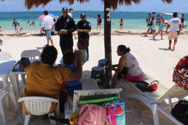 Saldo blanco en la primera semana de vacaciones en Puerto Morelos 2