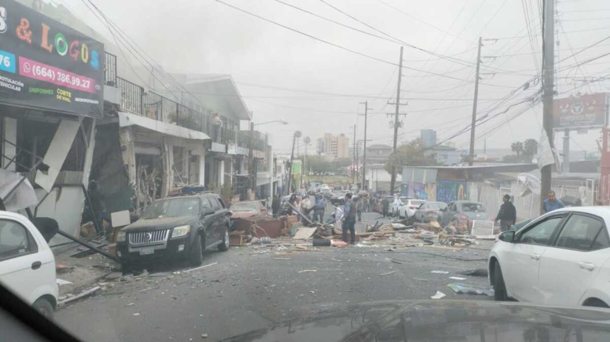 Se registra explosión en la colonia Marrón de Tijuana