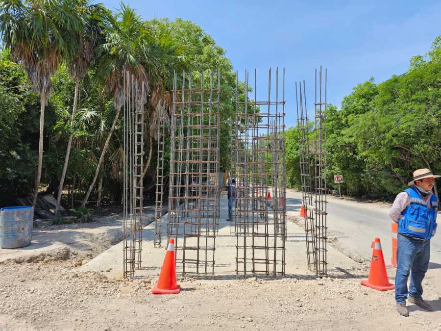 Sedatu construye seis accesos públicos a playas en la tercera etapa del Parque del Jaguar en Tulum