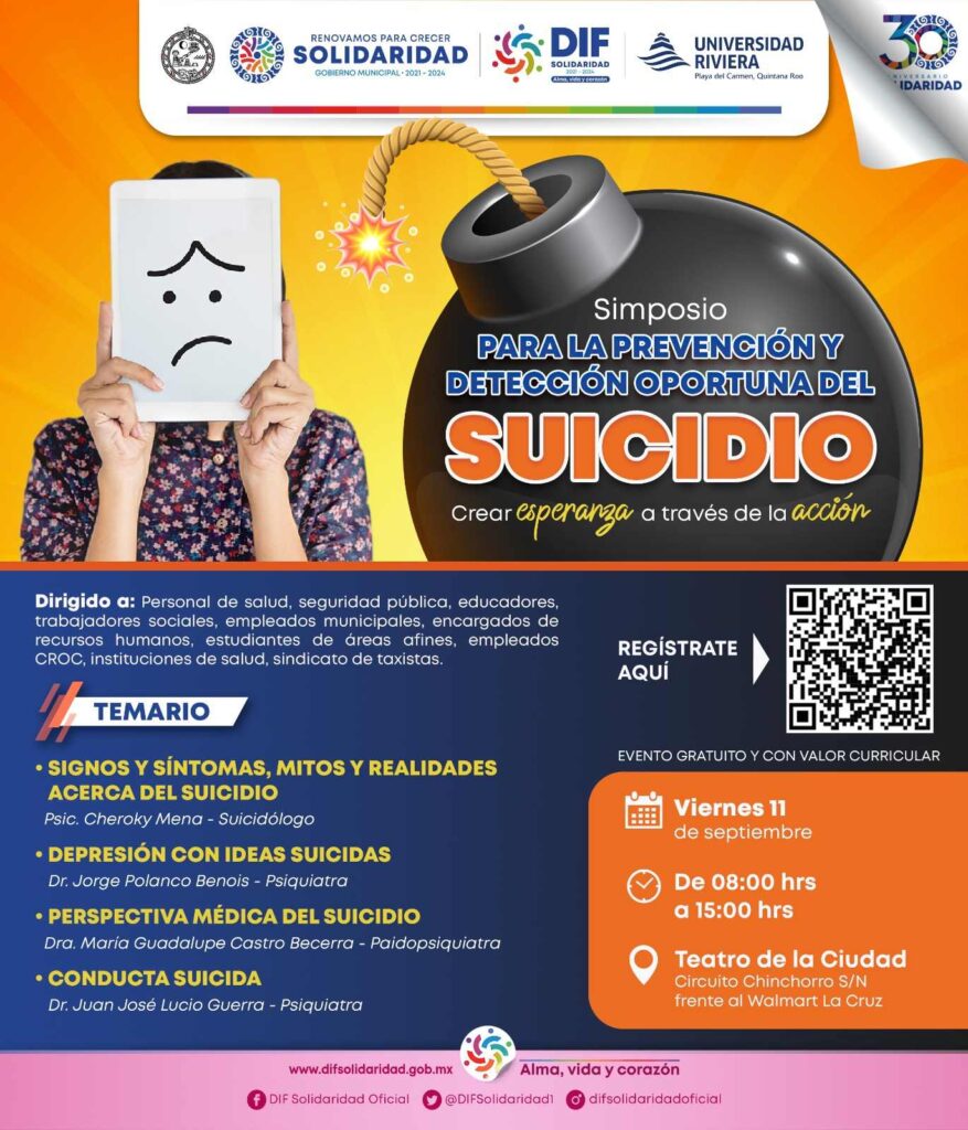 Simposio Unificador: Solidaridad contra el Suicidio