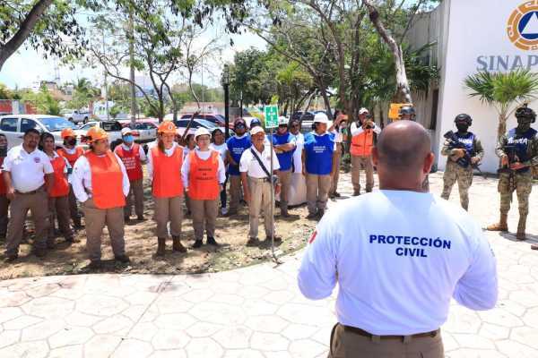 Simulacro de incendio en Solidaridad para prevenir riesgos y mejorar la cultura de la prevencion 2