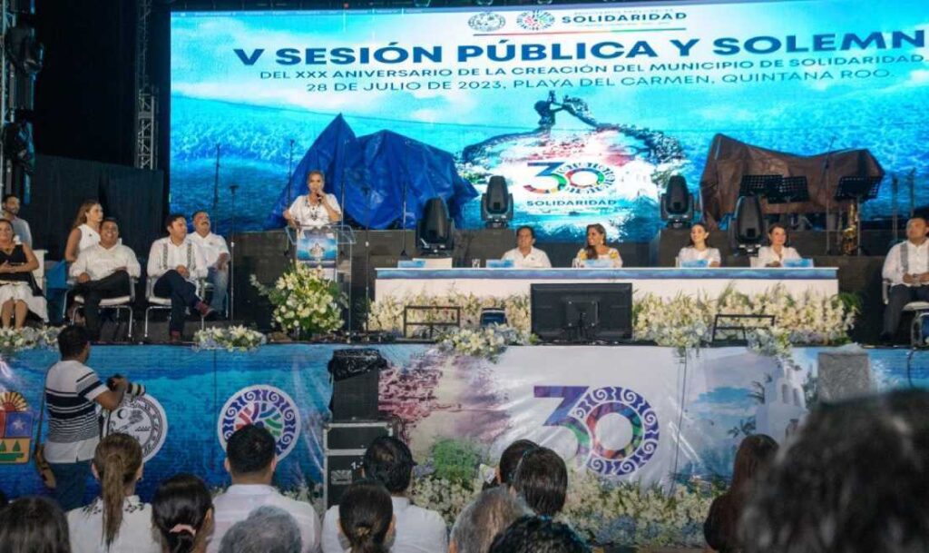 Solidaridad conmemora su 30º aniversario como próspero destino turístico