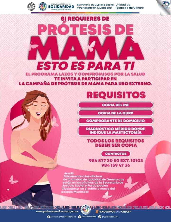 Solidaridad en la Vanguardia de la Prevencion del Cancer de Mama en Apoyo a las Mujeres 2