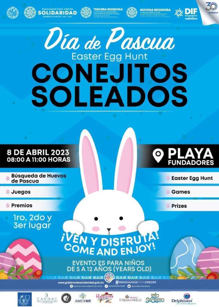 Solidaridad invita a celebrar la diversidad cultural con la búsqueda de huevos de Pascua