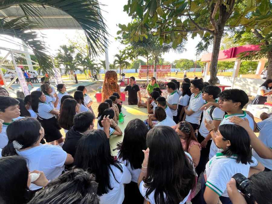 Solidaridad refuerza educación ambiental en jóvenes del CECyTE plantel 1