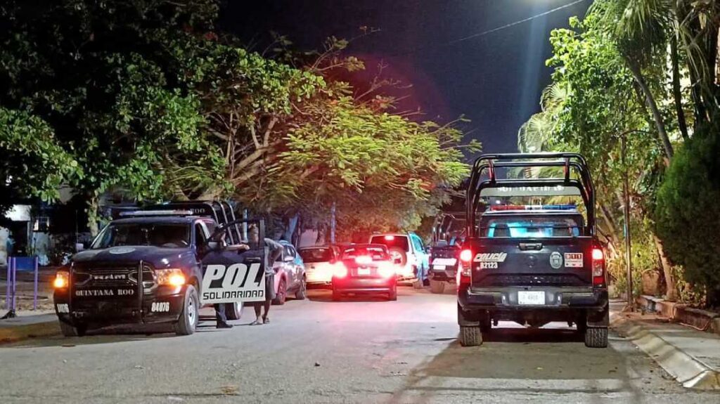 Tiroteo en el fraccionamiento Mundo Hábitat de Playa del Carmen