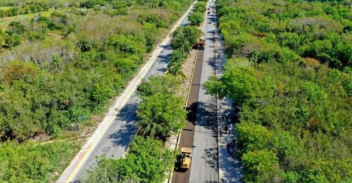 Toman acción para renovar carretera intermunicipal hacia Punta Sam