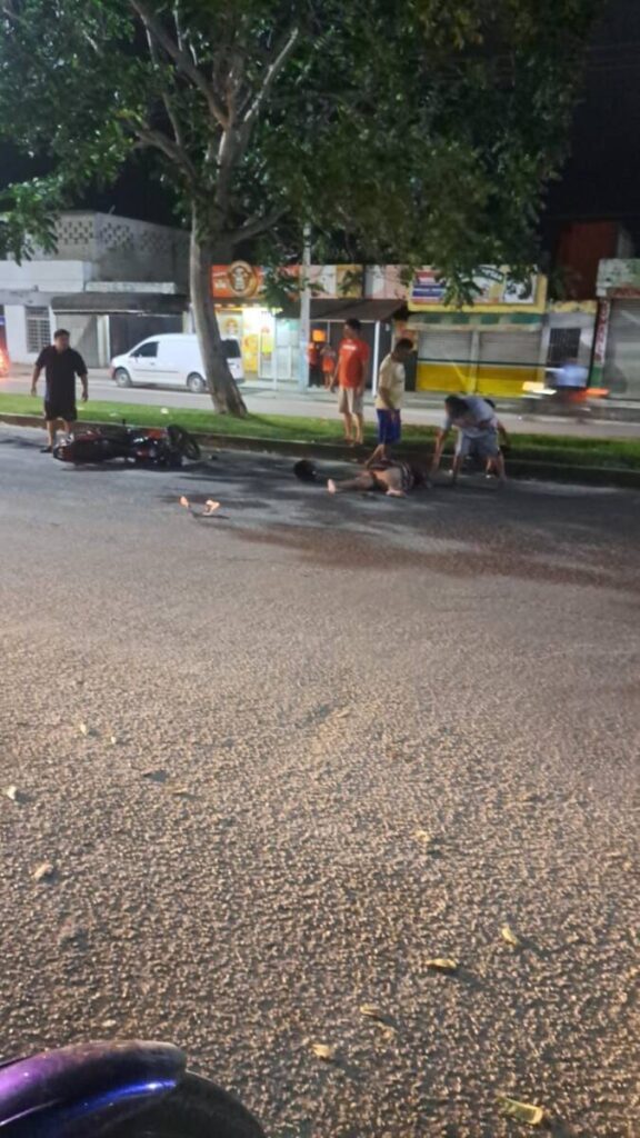 Tragedia en Chetumal: Mujer embestida por motociclista en la Nochebuena