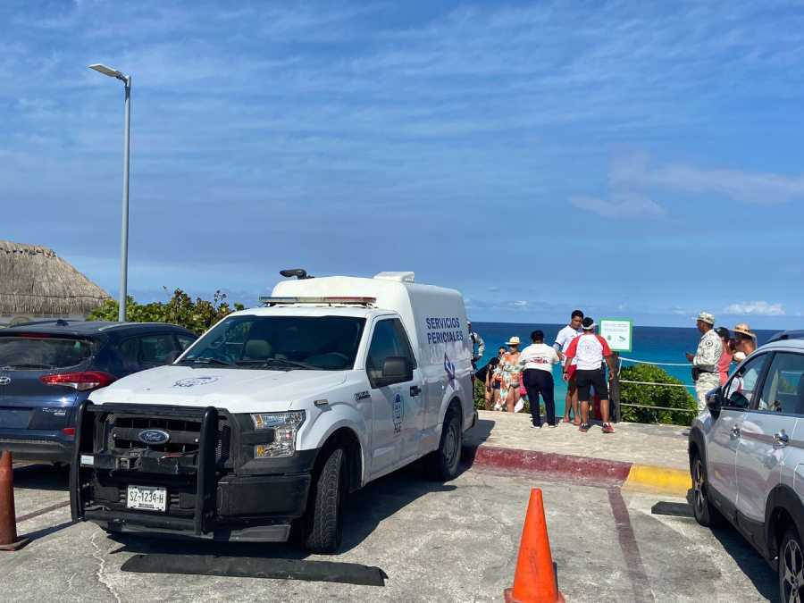 Tragedia en Playa Delfines de Cancún: Joven muere ahogado en el mar