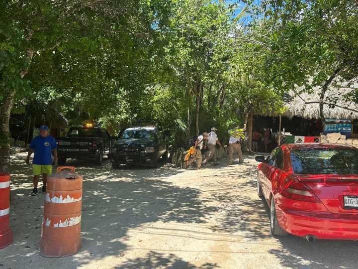 Tragedia en el Cenote Azul de Solidaridad Extranjero Pierde la Vida Tras Impactar Contra una Roca 1