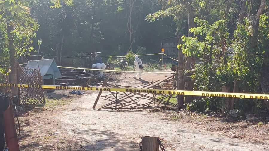 Trágico incendio en palapa de Playa del Carmen deja una víctima mortal