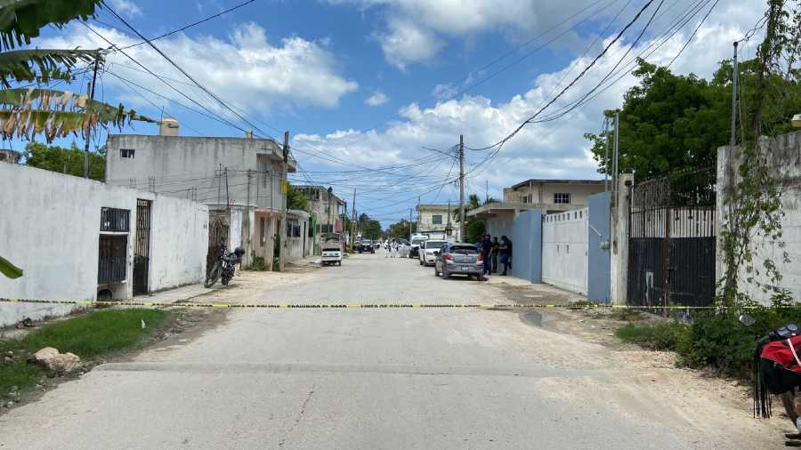 Tragico suceso en Cancun Mototaxista ejecutado en Alfredo V. Bonfil 1