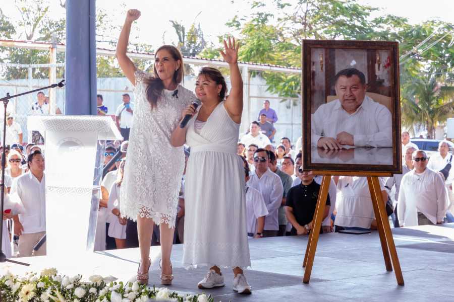 Tulum despide a su líder Marciano Dzul con emotivo funeral de Estado