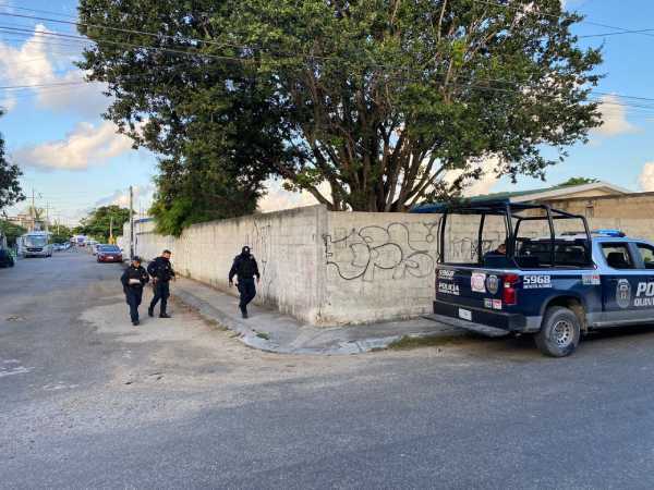 Un cadaver desmembrado fue descubierto afuera de una escuela de Cancun 2