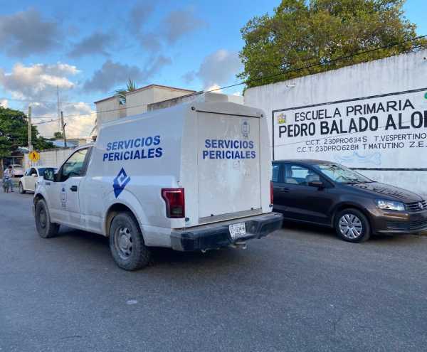 Un cadáver desmembrado fue descubierto afuera de una escuela de Cancún